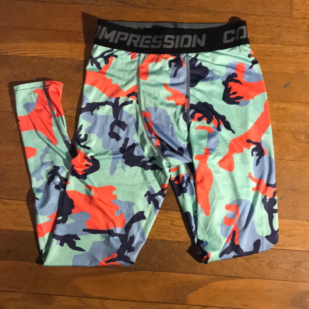 Camo Compression Pants